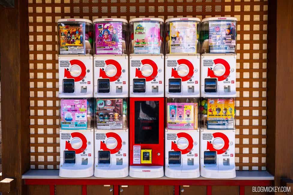 Gashapon Kiosk Now Open in EPCOT's Japan Pavilion Featuring One